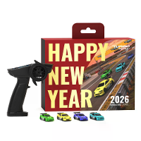 Turbo Racing 2026 Nieuwjaarsset C71 C72 C73 C74 1/76 2.4G RWD Mini Sport RC auto's Beperkte editie LCD scherm Volledige