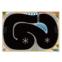 Turbo Racing C64 C65 C75 C82 C50 1/76 RC Auto Reserveonderdeel 90X63cm Racebaankaart Tafereel Bureauachtergrond Auto Mod