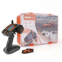 Turbo Racing C65 Limited Edition RTR 1/76 2.4G RWD Mini Drift RC Car met Gyro Sports Truck LED verlichting Volledig prop