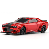 Turbo Racing C75 RTR 1/76 2.4G RWD Mini Drift RC Auto Sport Truck LED Lampen Volledig proportionele voertuigen Model Kin