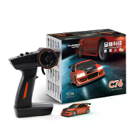 Turbo Racing C76 RTR 1/76 2.4G RWD Mini Drift RC Auto Sports TC06 Chassis Nieuwe Upgrade Motor THR Curve Schokkend Verst