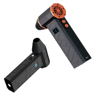 Turbo Ventilator 180000RPM Piekkrachtige Luchtblazer 52m/s Snelheid Dubbele 4000mAh Batterijen LED Verlichting 4 Gang Sn