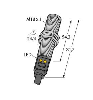 Turck 3073645 M18TB8 Temperatuursensor