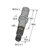 Turck 3076327 M18TIP14Q Temperatuursensor