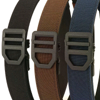 TUSHI 120 cm Lengte Mode Automatische Gesp Militaire Tactische Riem Dikke Katoenen Webbing Buitenschieten Tailleband voo