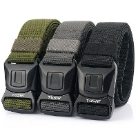 TUSHI 2023 Tactische Riem 125cm*3.8Cm Nylon Polyester Tailleband Metaal Snelsluiting Gesp Heren Tactische Riem