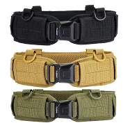 TUSHI Outdoor Tactische Riem Multifunctionele Tailleafdichting Trainingsuitrusting Gewichtdragende Tailleafdichting Riem