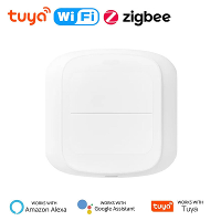 Tuya Slimme WiFi/Zigbee Schakelaar Drukknop Schakelaar 2Gang 6 Scene Draadloze Slimme Thuis Afstandsbediening Automatise