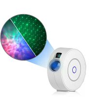 Tuya Smart Sterprojector Licht WiFi Laser Sterrenhemel Projector Waving Nachtlamp LED Kleurrijke APP Draadloze Besturing
