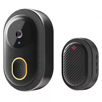 Tuya Smart Video Deurbel Draadloos WiFi Twee Weg Video Gesprek Stemverandering Intercom Infrarood Nachtzicht IP65 Waterd