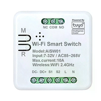 Tuya Smart WiFi/Zigbee schakelmodule 10A droge contact inching modus voor motor mini relais app timer afstandsbediening