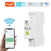 Tuya WiFi Intelligent Circuit Breaker AAN UIT Timing Energy Meter Automatische Reclosing Protector met Metering en Prepa