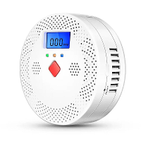 Tuya WiFi Slimme Koolmonoxidemelder Alarm 85dB Geluidswaarschuwing LCD Digitaal Display Thuismelding Binnenshuis CO Verg