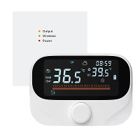 Tuya WiFi Slimme Thuis Draadloze Thermostaat RF Batterij Gasboiler Waterverwarming Digitale Temperatuurregelaar Werkt me