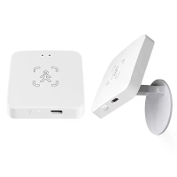 Tuya WiFi / Zigbee 3.0 Slimme Menselijke Aanwezigheidssensor met Beugel Luminantie/Distance Detectie Slimme Leven APP Hu