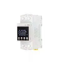 TUYA WM AXA1 TW E2S Wifi Slimme Schakelaar 80A Lading Afstandsbediening LED Display Vlamvertragende Behuizing Energie Be