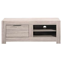 TV meubel Nero   grijs eikenkleur   51x140x55 cm   Leen Bakker