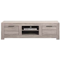 TV meubel Nero   grijs eikenkleur   51x191x55 cm   Leen Bakker