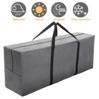 Tvird Extra Grote Opbergtas voor Kussen Tuinmeubelen Opvouwbare Waterdichte Heavy Duty Outdoor Opbergtas