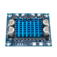 XH A232 Klasse D Digitale Audio Versterker Boord HD Audio Versterker Module Voeding 12 24V Uitgang 30W * 2