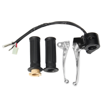 Twist Throttle Housing Switch Right Left Brake Lever Pit Bike For Yamaha Pw50 Py50