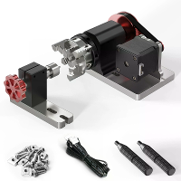 [EU/BR Direct]TWEE BOMBACHTIGE CNC 4e As Rotatieas Voor TTC450 CNC Freesmachine 3 Klauwenplaat Structuur Rotatieas Klemd