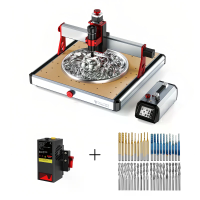 [EU/BR Direct] TWEE BOMEN TTC450 Ultra CNC routergraveermachine+TC20W lasermodules+4 Typen 40Stuks Eindboorenset