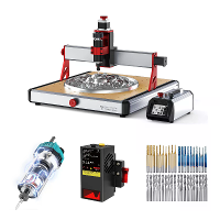 [EU Direct]TWEE BOMEN TTC450 Ultra CNC Router Graveermachine +30000RPM 800W Hoge Vermogen Motor Houtbewerkingsrouter Tri