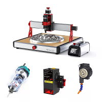 [EU/BR Direct] TWEE Bomen TTC450 Ultra CNC Router Gravuremachine+30000RPM 800W Hoge Vermogen Motor+TC20W Laser Module+50