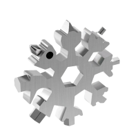 TWOTREES® 18 in 1 Snowflake Multi tool Combinatie van sneeuwgereedschap Compacte en draagbare producten voor buitenshuis