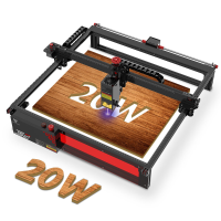 TWOTREES® TS2 20W Lasergravure Professionele Lasergraveermachine met Auto Focus en Luchtassistentie 410mm*410mm Groot gr