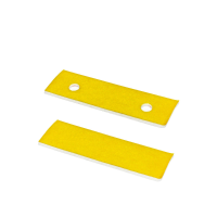 TWEE TREES® 10 stuks met gaten / zonder gaten 3 mm dik verwarmingsblok warmte isolatie katoen voor 3D printer Hotend mon