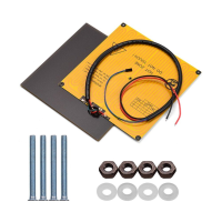 TWEE TREES® 220x220x5.5Mm Ultrabase speciaal glas microporeus coatingsplatform met verwarmd bed voor 3D printer