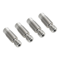 TWEE TREES® TC4 V6 Titaniumlegering Heat Break Throat Geheel metalen gladde filamentbuis voor 3D printers