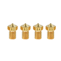 TWO TREES® 0.2 / 0.3 / 0.4 / 0.5 / 0.6 / 0.8 / 1.0 / 1.2Mm messing V6 Nozzle M6 Draad voor 3D printer