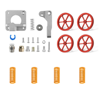 TWO TREES® Aluminium Ender 3 Extruder Verbeterde drukveren voor het nivelleren van bedden Metalen handgedraaide stelmoer
