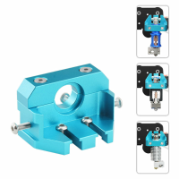 TWO TREES® E3D V6 blauwe hot end extrusiekop montage gebruikt voor E3D hot end geschikt voor CR10S ENDER 3 ENDER 3 PRO E