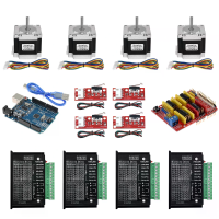 TWO TREES® UNO CNC Kit met Controller + Shield + Nema 23 Stappenmotoren + TB6600 + Beperkte Schakelaars