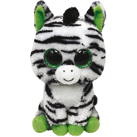 Beanie Boo Zig Zag   Zebra 15cm
