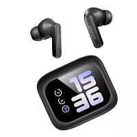 TY01 TWS bluetooth 6.0 Oordopjes AI Draadloze Vertaal Oordopjes met 2.01 Inch Scherm AAC Audio 48U Playback In ear Sport