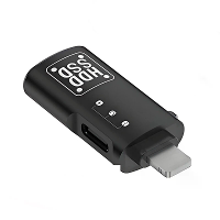 Type C naar Lightning OTG adapter Snelle gegevensoverdracht Snelle oplading ondersteund Type C vrouwelijke naar Lightnin