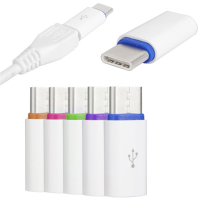Type C Usb 3.1 Adapter Male To Micro Usb 5pin Female Data Charger Adapter For Tablet & Mobile Phone