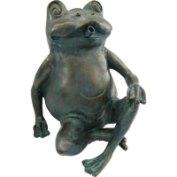 Kikker spuitfiguur