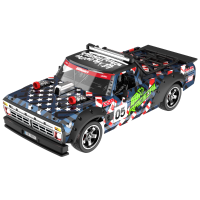 UDIRC 1005 1/10 2.4G 4WD 70km/h Brushless RC Car Drift MUSCLE On Road Racing Flat ESP Gyro LED lampen Voertuigen Modelle