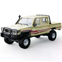 UDIRC UCX1801 PRO RTR 1/18 2.4G 4WD Borstelloze FOC RC Auto voor TOYOTA Land Cruiser LC79 Rock Crawler Tank Uitgeschakel