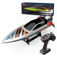UDIRC UDI018 2.4G 4CH 40km/h Brushless RC Boot Speedboot LED Verlichting Zelfoprichtend Water Cooling System Afstandsbed