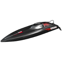 UDIRC UDI022 2.4G 4CH 60 km/h Brushless RC Boot Tylosaurus LED lampen Omgekeerd Waterskoelsysteem Voertuigen Modellen Sp