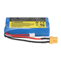 UDIRC UDI023/UDI023PRO INKFISH Jet RC Boot Onderdelen 7,4V 2000mAh 14,8Wh 2s XT30 stekker Li ion batterij Voertuigmodell