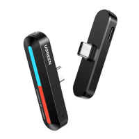 UGREEN bluetooth 5.0 Adapter audiozender 3,5 mm AUX draadloze stereo voor Nintendo Switch TV hoofdtelefoon voor iPhone 1