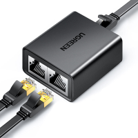 UGREEN CM210 1 naar 2 RJ45 Splitter Ethernet adapter Internet Netwerkkabel Extender RJ45 connector Koppelaar voor PC TV